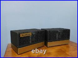 Vintage Pair Of Heathkit W-5M Mono Tube Amplifier Amp with Genalex KT66 Tubes