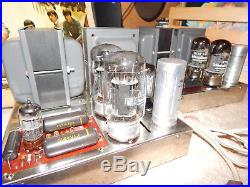 Vintage Pair of Dynaco Dynakit MK III Mono Tube Amplifiers