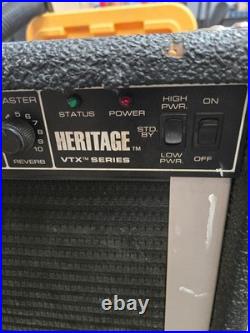 Vintage Peavey Heritage VTX Series Tube Combo Guitar Amplifier Amp Black Widow