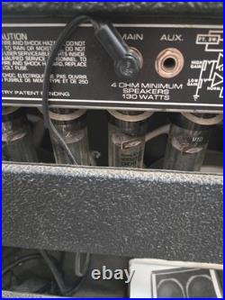 Vintage Peavey Heritage VTX Series Tube Combo Guitar Amplifier Amp Black Widow