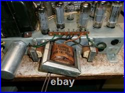 Vintage Philco 3 Channel Vacuum Tube Stereo Amplifier 1824 Vintage Philco 3 Channel Vacuum Tube Stereo Amplifier 1824