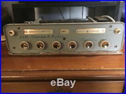 Vintage Philips-MBLE full stereo 4 plus 4 single ended tube amplifier, 1960 amp