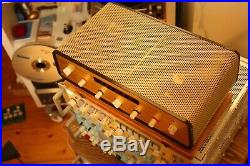 Vintage Philips M. B. L. E. Tube stereo amplifier Very rare model MBLE amp 10 tubes