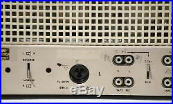 Vintage Philips Stereo tube amplifier AG9014 valve 1958 Hi-Fi power OTL amp 50's