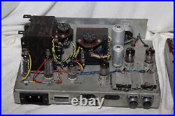 Vintage Philips klangfilm pair mono tube / valve amplifiers EL6400 EL81 pp