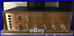 Vintage Pilot 248 Stereo Tube Type Amp Amplifier Works