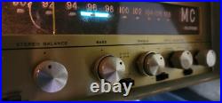 Vintage Pilot 654 FM Stereo tube Receiver Amplifier 12AX7 Telefunken 7591 RCA