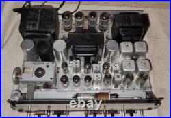 Vintage Pilot 654 FM Stereo tube Receiver Amplifier 12AX7 Telefunken 7591 RCA