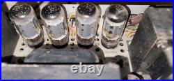 Vintage Pilot 654 FM Stereo tube Receiver Amplifier 12AX7 Telefunken 7591 RCA