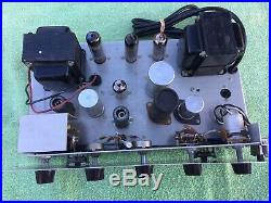 Vintage Pilot Pt-1030d Mono Tube Amplifier 15w Amp Telefunken Ecc83 Great Sounds
