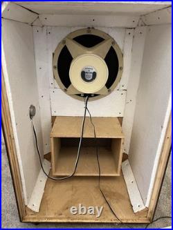 Vintage Pioneer PAX-30G 15 Coaxial Speakers Pair Custom Cabinets Tested RARE
