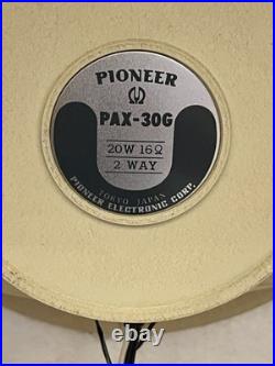 Vintage Pioneer PAX-30G 15 Coaxial Speakers Pair Custom Cabinets Tested RARE