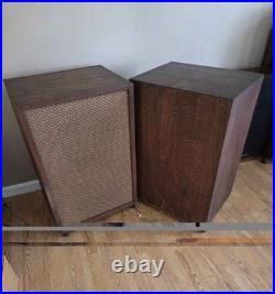 Vintage Pioneer PAX-30G 15 Coaxial Speakers Pair Custom Cabinets Tested RARE