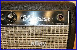 Vintage Pre-CBS 1965 Blackface Fender Bandmaster All Tube Amplifier Head
