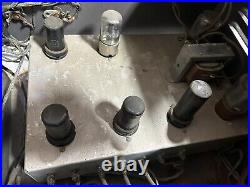 Vintage Presto Recording Lathe Tube Amplifier 1930s Very Cool See Photos