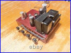 Vintage Push-Pull 6V6 Tube Amplifier Sound Fine MADE IN CANADA