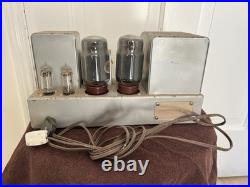 Vintage Quad II Mono Tube Amplifier For Parts Repair Serial Number 15646 Genalex