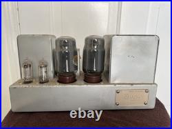 Vintage Quad II Mono Tube Amplifier For Parts Repair Serial Number 15646 Genalex