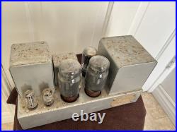 Vintage Quad II Mono Tube Amplifier For Parts Repair Serial Number 15646 Genalex