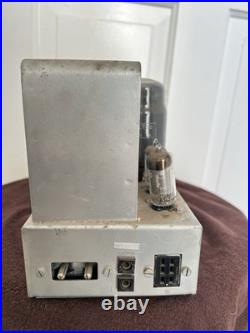 Vintage Quad II Mono Tube Amplifier For Parts Repair Serial Number 15646 Genalex