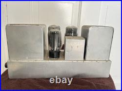 Vintage Quad II Mono Tube Amplifier For Parts Repair Serial Number 15646 Genalex