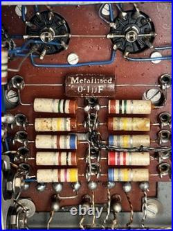 Vintage Quad II Mono Tube Amplifier For Parts Repair Serial Number 15646 Genalex