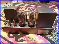 Vintage Quad II tube amplifier Made in England tube mono amp Restored Genalex