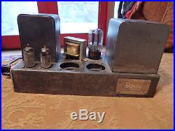 Vintage Quad II tube amplifier Made in England tube mono amp s/n 3411