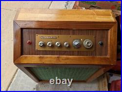 Vintage RARE Heathkit tube amplifier with speakers HOW L@@K