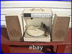 Vintage RCA 3VC64 Victor Total Sound Record Player Stereo Tube Amp HiFi (AS IS)