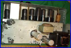 Vintage RCA Model 400 Projector Tube Amplifier P/P 6V6 (1948) Powers Up! Clean