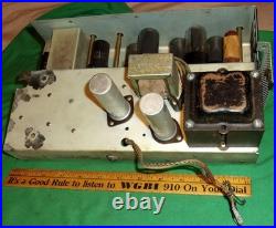 Vintage RCA Model 400 Projector Tube Amplifier P/P 6V6 (1948) Powers Up! Clean