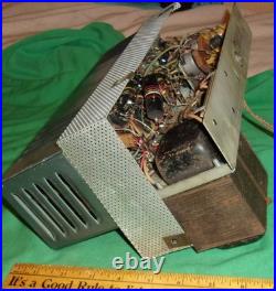 Vintage RCA Model 400 Projector Tube Amplifier P/P 6V6 (1948) Powers Up! Clean