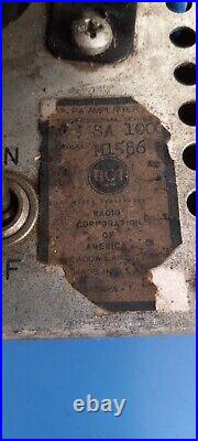 Vintage RCA Model SA-1000 MI 38194 Theatre Tube Amplifier 6550 100W USA