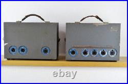 Vintage RCA Portable Amplifier Mixer OP-6 OP-7 SET Vacuum Tube Amp