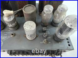 Vintage RCA Type MI-12182A Theatre Tube Amplifier Lehighton LE-B-100 PLEASE READ