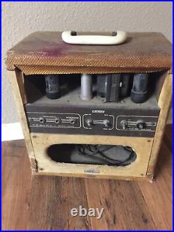 Vintage Rare 1956 Gretsch Electromatic Standard Guitar Tube Amp Parts/Repair
