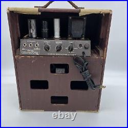 Vintage Rare 40s Silvertone Sears Roebuck & Company 1300 Guitar Tube Amplifier