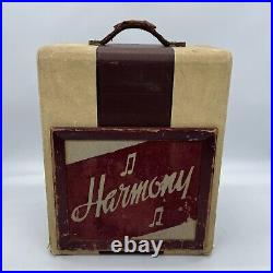 Vintage Rare 40s Silvertone Sears Roebuck & Company 1300 Guitar Tube Amplifier