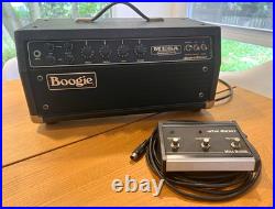 Vintage Rare Mesa Boogie Subway Rocket Tube Amp Head with Footswitch