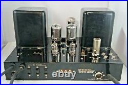 Vintage Rauland 1826 tube book shaped preamplifier & mono Amplifier WORKS 1950s