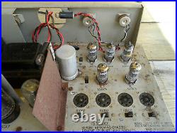 Vintage Rauland 2120 Tube Amplifier Pa Hifi 12ax7 6L6 EL34
