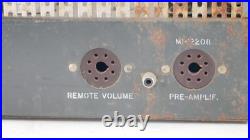 Vintage Rca MI 12 205 Ser. 1662 Tube Amplifier