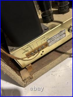 Vintage Regency HF-150 Monoblock Tube Amplifier As Is Mono Block