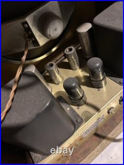 Vintage Regency HF-150 Monoblock Tube Amplifier As Is Mono Block