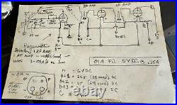 Vintage Regenerative Detector & 1 Rf / 1 Af 01A Tube Amp Caswell Runyan Co. RARE