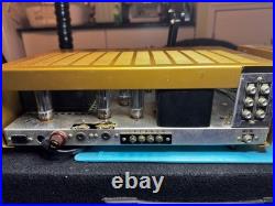 Vintage Restored Lafayette LT-80A FM Tuner & LA-55 Tube Amp Matching Pair
