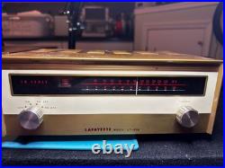 Vintage Restored Lafayette LT-80A FM Tuner & LA-55 Tube Amp Matching Pair Vintage Restored Lafayette LT-80A FM Tuner & LA-55 Tube Amp Matching Pair