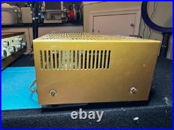 Vintage Restored Lafayette LT-80A FM Tuner & LA-55 Tube Amp Matching Pair