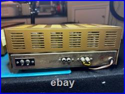 Vintage Restored Lafayette LT-80A FM Tuner & LA-55 Tube Amp Matching Pair